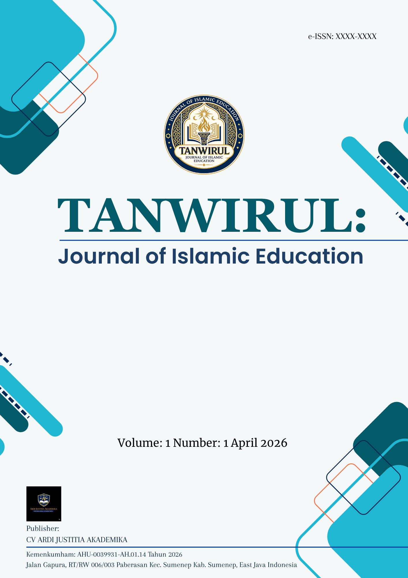 Tanwirul: Journal of Islamic Education