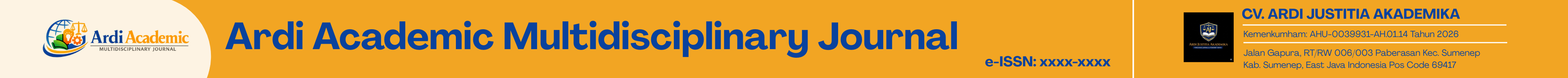 Ardi Academic Multidisciplinary Journal
