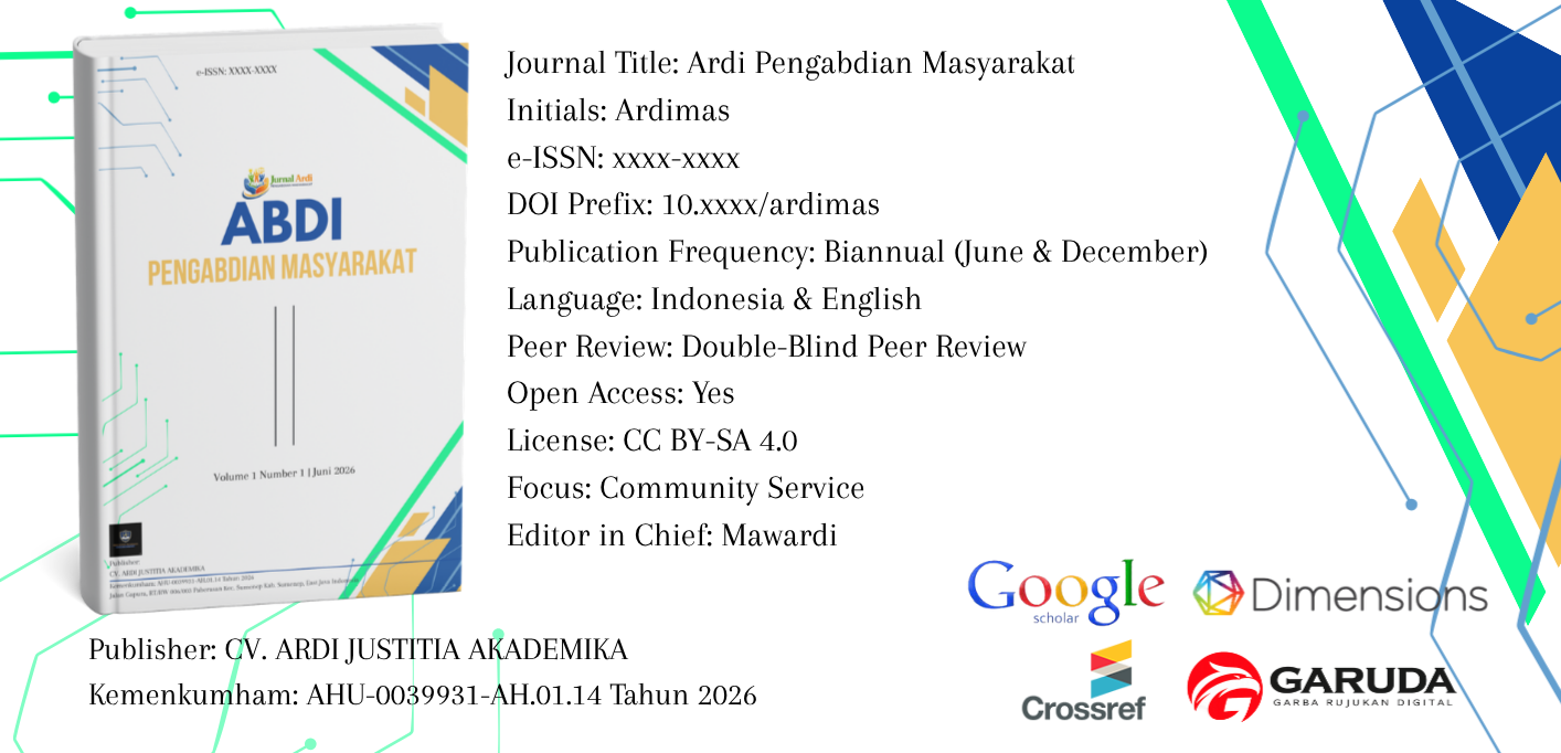 Ardi Pengabdian Masyarakat